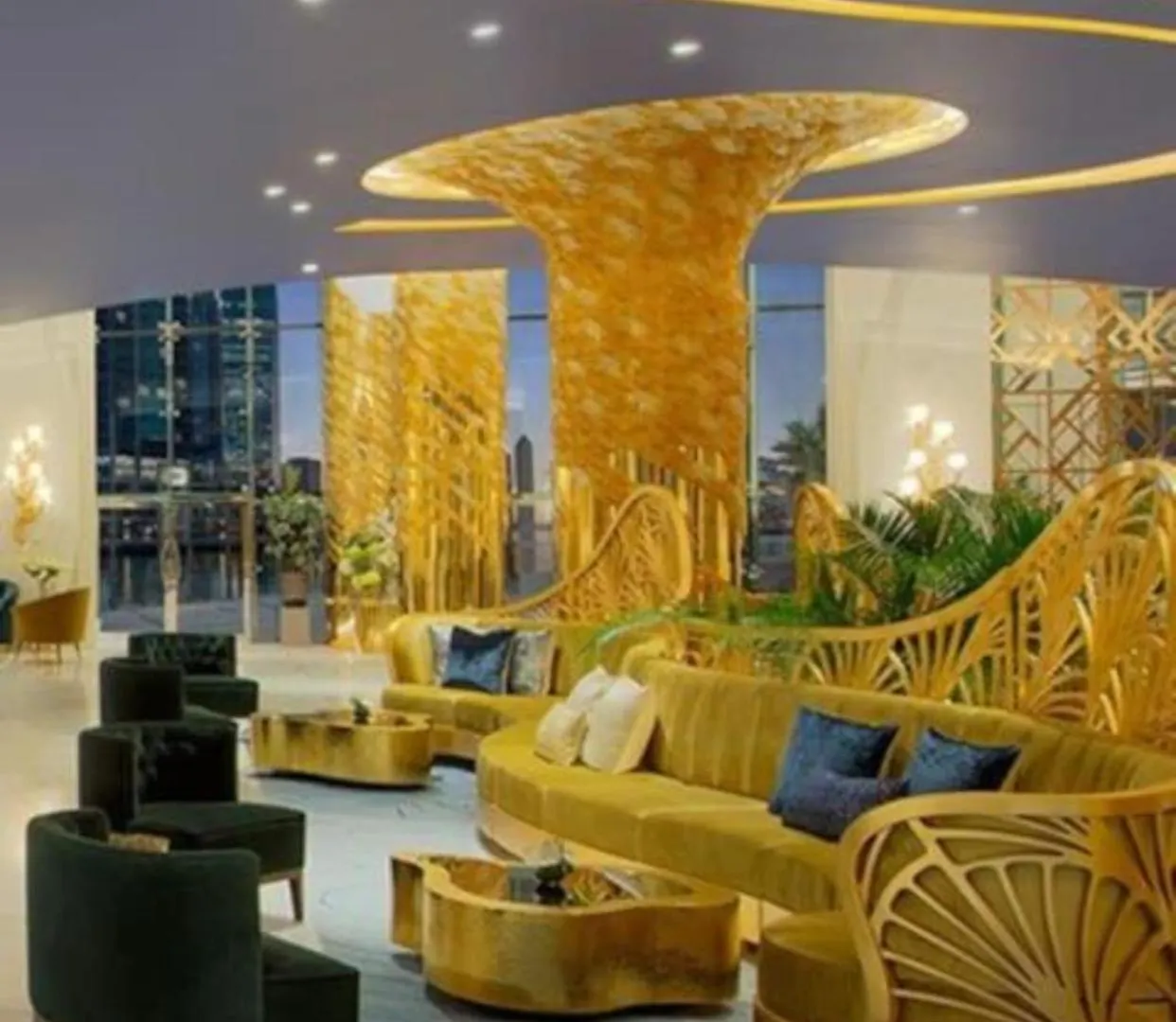 Apartment Luxurious Studio In Damac Maison Prive By Phineek Vacation Home Dubai United Arab Emirates