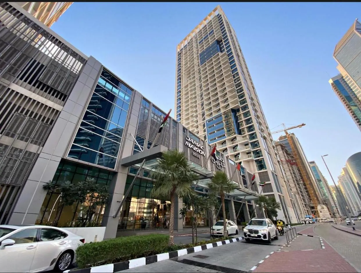 Luxurious Studio In Damac Maison Prive By Phineek Vacation Home Dubai