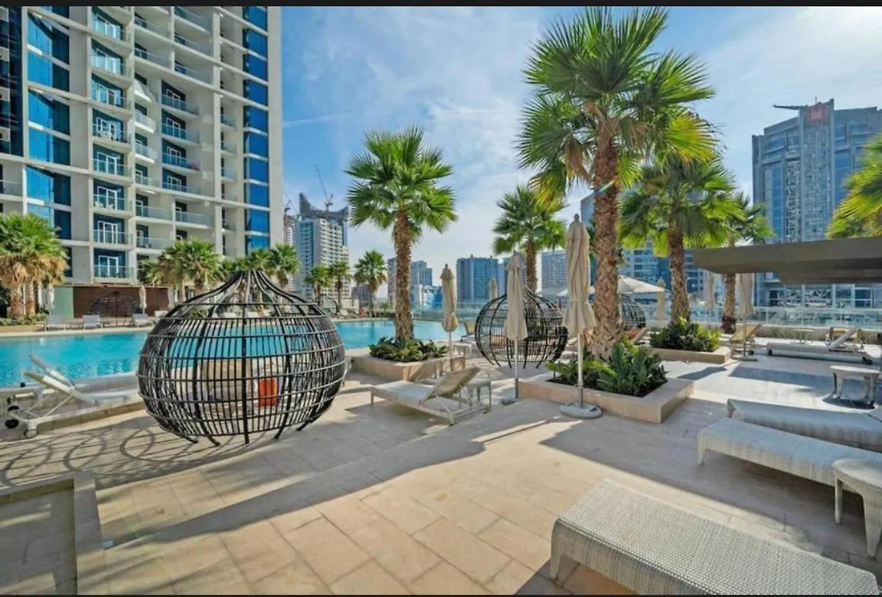 Apartment Luxurious Studio In Damac Maison Prive By Phineek Vacation Home Dubai